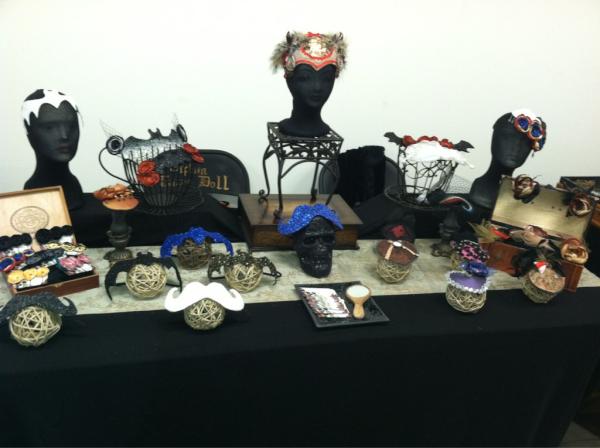 theDanniDoll's tweet photo. Vending my hats at ArtWalk right NOW! Come on by! In the Medallion building, corner if E. 4th & S. Main, downtown LA http://t.co/v5IBXAmz