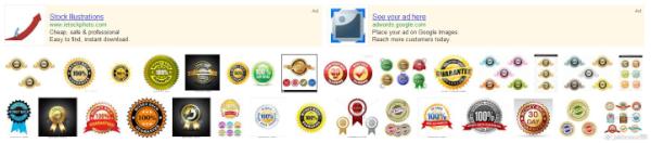 richarddavey's tweet image. Have I been really unobservant or have Google just started putting Ads in their image searching?