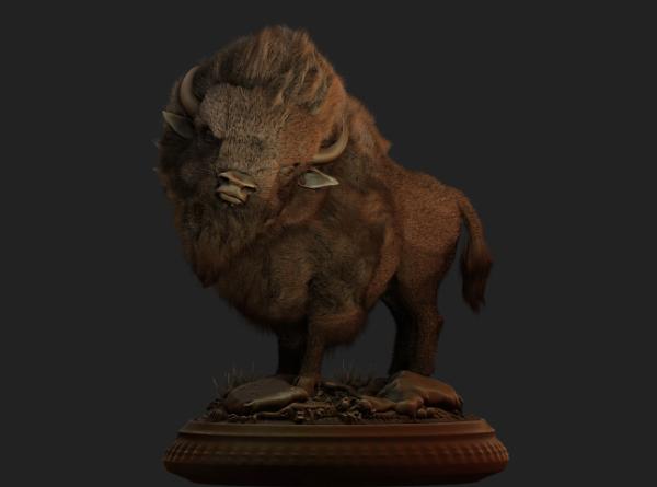 my latest 3d sculpture... made and rendered in Zbrush.... in Borneo