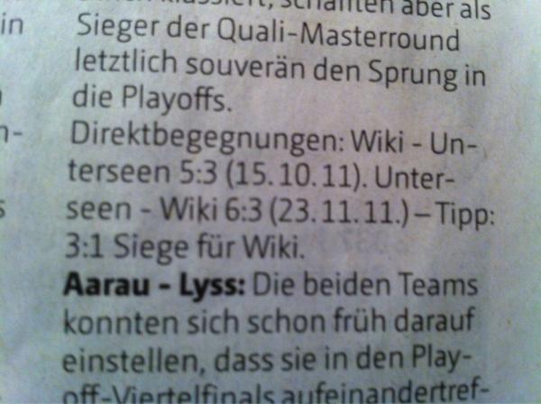 Samuel_Guenter's tweet image. @BernerZeitung hat ihren Tipp abgegeben - jetzt ist es an den Steinböcken ihn zu widerlegen. Hopp #SCUI #Eishockey