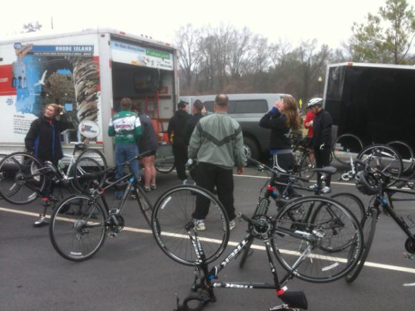 ProjectMobility's tweet image. Just finished a ride along the Chatahoochee river, Fort Benning, GA.
Hot coffee &amp; Paneras hit the spot. 40 degrees here