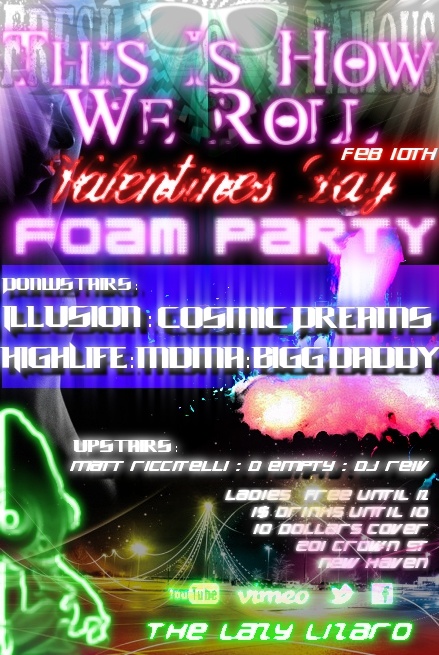 Fresh_N_Famous's tweet photo. Attn New Haven: Tonight is the Fresh&Famous Foam Party. The only place to be at tonight is 201 Crown St. Dont Miss Out http://t.co/HtZlQHJU