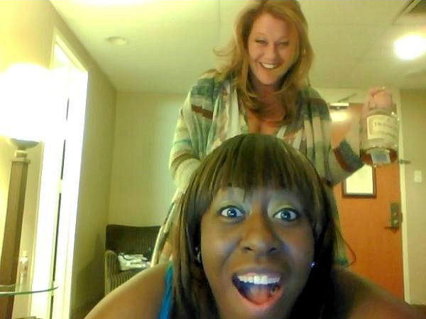 I just luv this pic... gotta share it one more time.. me, my henn &amp; the sexy big booty star @msmarshaeXXX<a href="/tag/turnuptime"class="tags"><span>#turnuptime</span></a>