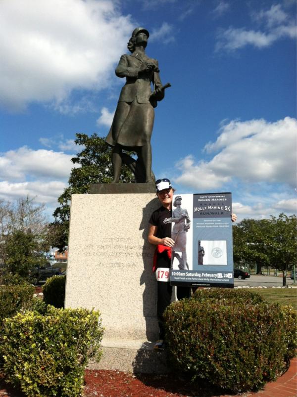 MichiganMoves's tweet photo. Just finished running in the Molly Marine 5K @ Parris Island...brings back some memories! http://t.co/oZvFJmSj