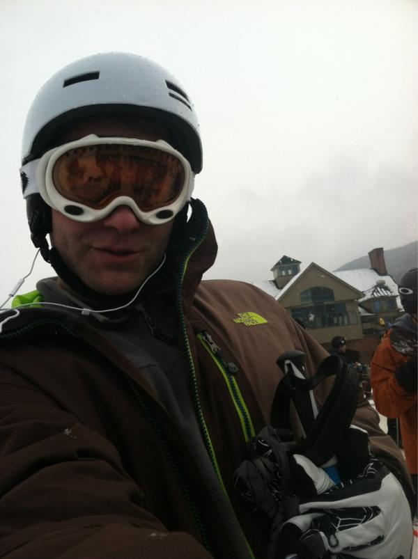 hiphophazz's tweet photo. First day on the mountain getting ready for Utah. http://t.co/z2VnNvKs