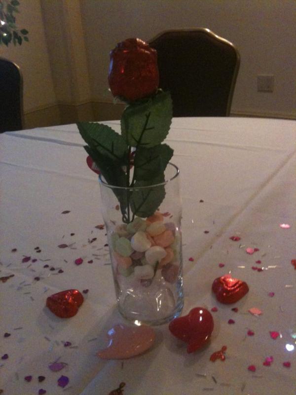 OneStepWonderfu's tweet image. Centerpieces by @OneStepWonderfu - come on out to the Pride dance tonight! Don't let snow keep you in... Your house.:D