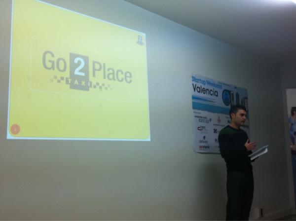 SWSpain's tweet photo. Cuarto proyecto de #swvalencia: @go2placeapp app movil de taxis http://t.co/wCGkH8dm