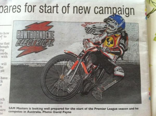 _jakeyBoy's tweet image. @Sudden_sam33  this picture is in the local paper #lookingfast