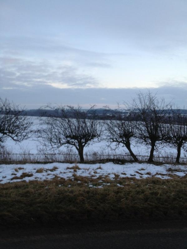 Running in the snow... Brrr... Not long to go now #parismarathon