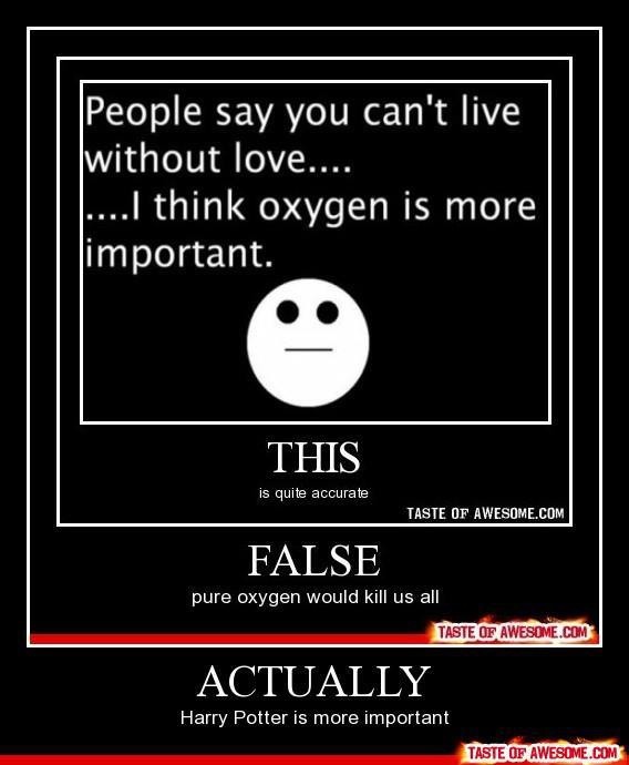 HarryPotterHQ's tweet image. It's more important than air. HP Until The End.