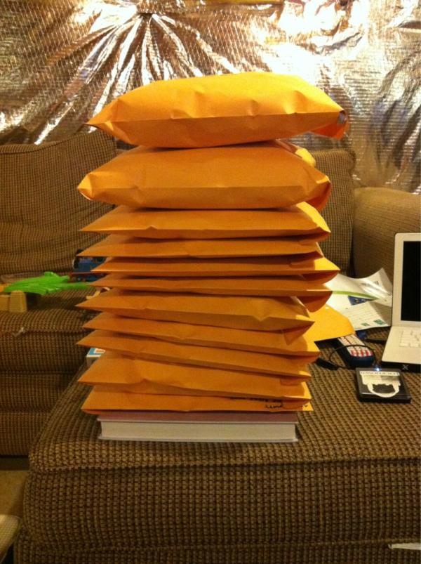 If you ordered something it's going out tomorrow.