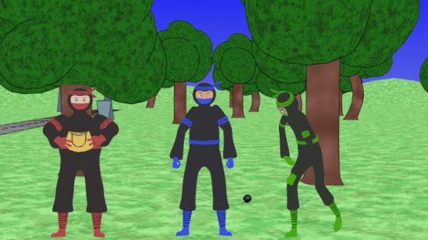 PiVisuals's tweet photo. The third short of #NinjaTales is complete. Getting closer to releasing them online! In the meantime, enjoy the still. http://t.co/im9pOgU5