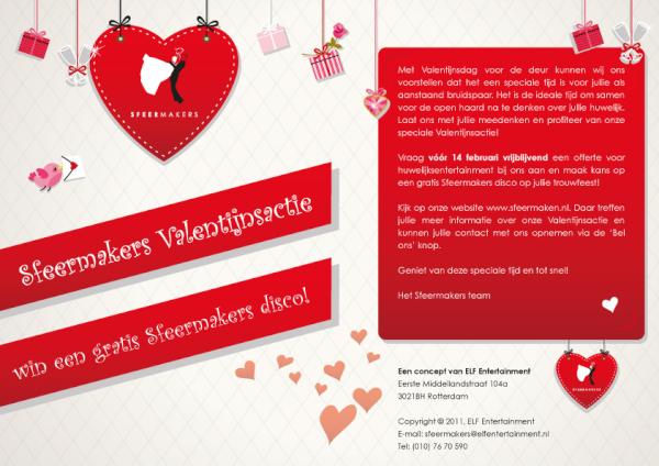 Goedemorgen! Nog twee dagen tot het einde van onze Valentijnsactie. Grijp je kans op deze maandagochtend!