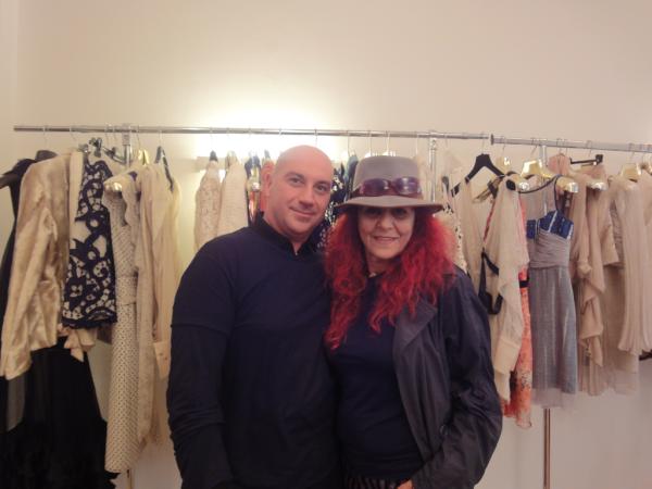 Deux_Hommes's tweet photo. Fabulous Patrcia Field @ Deux Hommes atelier!!@Pat_Field http://t.co/p8qxEMvF