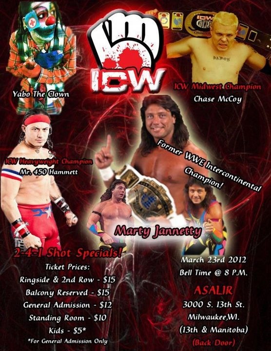 ICWMilwaukee's tweet photo. @1MartyJannetty http://t.co/kT8JheI4