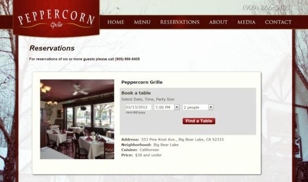 PeppercornGrill's tweet photo. We are pleased to announce that we are now accepting online reservations! Please visit us at http://t.co/dHt4UdYd http://t.co/3eZ1MwCy