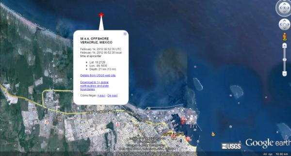 LuisLastra's tweet photo. Detalle del Temblor Magnitude 4.4 - OFFSHORE VERACRUZ, MEXICO
2012 February 14 06:52:35 UTC #verfollow #veracruz http://t.co/JcI76rw3