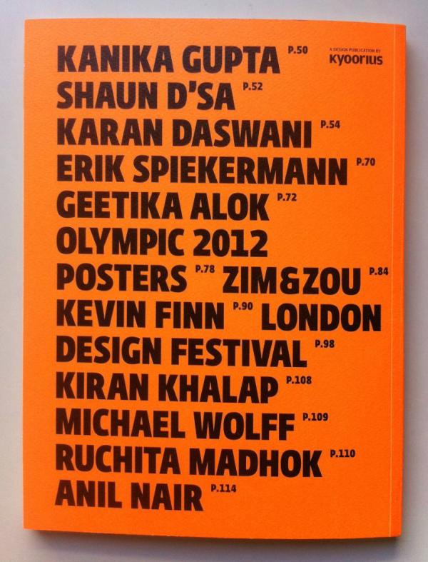 ShaunDsa1's tweet photo. @espiekermann I am extremely honored to have my name featured next to yours on this months cover of kyoorius mag. http://t.co/CdEU1A7V