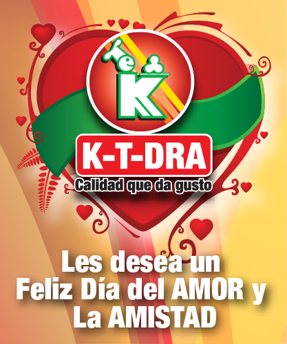 KTDRAXPRESS's tweet photo. La gran familia de KTDRA y KTDRAXPRESS queremos desearles Feliz Día del Amor y la Amistad!! http://t.co/OKtVRp0j