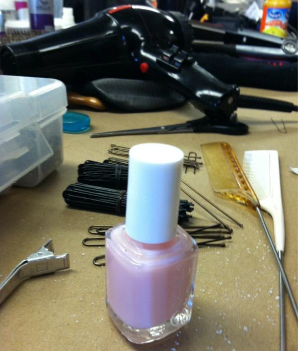 Love essie ! RT <a href="/toryburch/">TORY BURCH</a>: Hair and makeup has begun! Models will be wearing Mademoiselle by <a href="/essiepolish/">Kissing Funds</a>