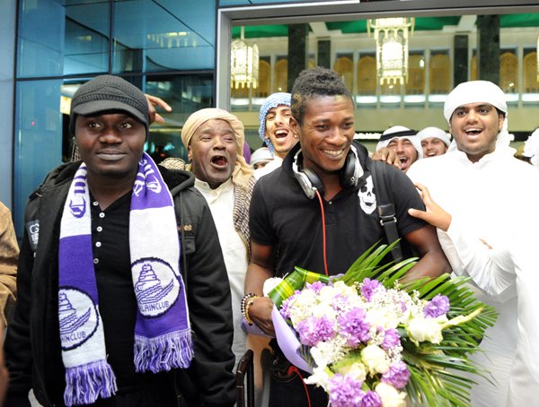 GenericTwoShoes's tweet image. @ASAMOAH_GYAN Is So Cute. #DoneGhanaProud #GhStandUp.