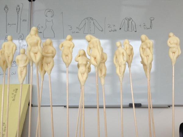 Feast opening tomorrow features butter sculptures and marzipan creations by artist Sonja Alhäuser.