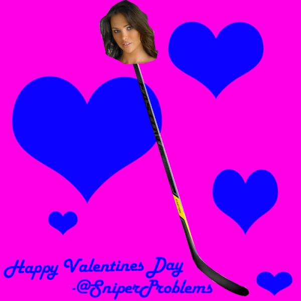 Sniper_Problems's tweet image. From my hockey stick to yours, Happy Valentines day #SniperProblems