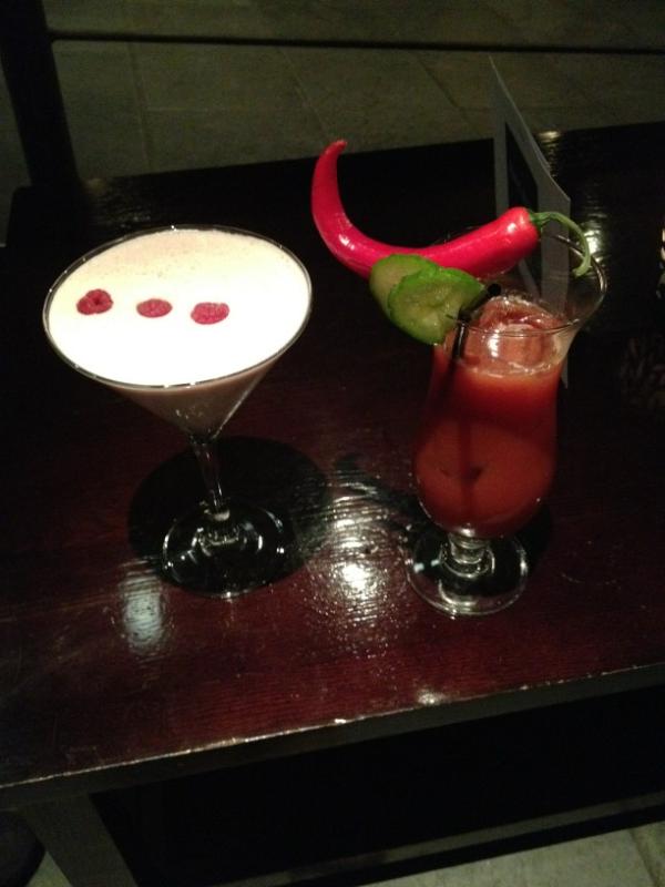 circustony's tweet photo. Guess which cocktail is mine ;) http://t.co/Rdly3veg