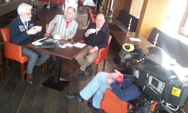 Rrscheper's tweet photo. Opnames voor Blik op Toen@lelystad http://t.co/9juv9JBp