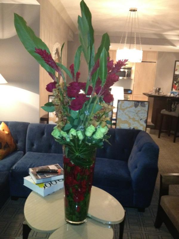 KateUpton's tweet photo. I have never seen such an amazing display of flowers! Thank you so much!!@lisamariebenson @Ivanmbart @img_models love u http://t.co/mgM1kx9h