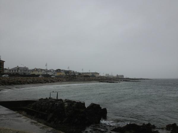 It's nice and calm down in Salthill today!