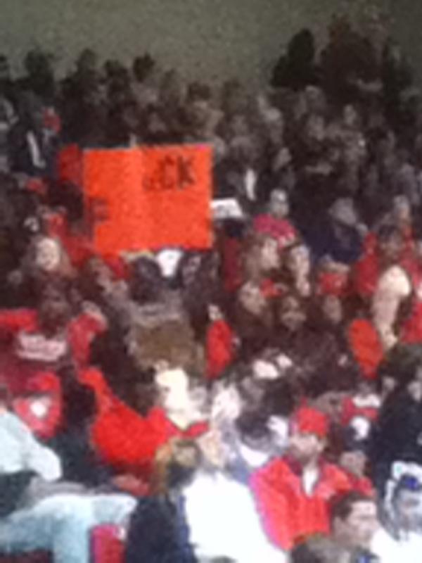 racerbluegold's tweet image. Hey @MSURacers @GoSoutheast @OVCSports thought these weren't allowed!!!! #highlyoffensive