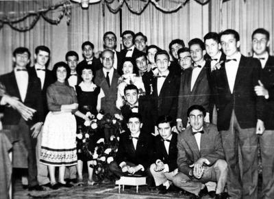 1958-1959 Dönemi Mezuniyet Gecesi..