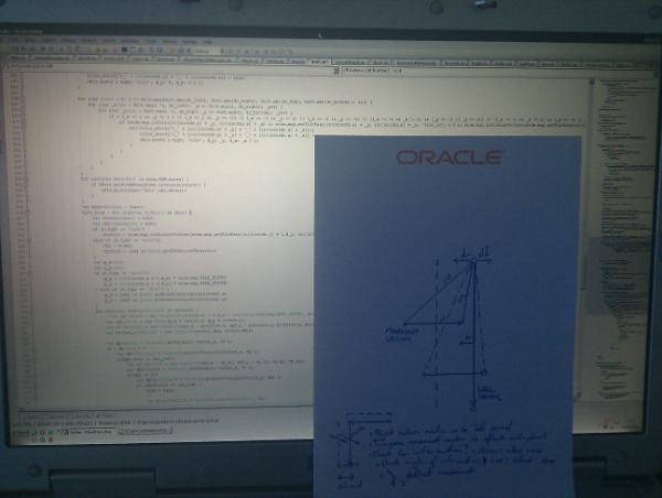 oscan's tweet image. Putting my #gig12 goody bag contents to good use. #irishgamedev #uglyCode