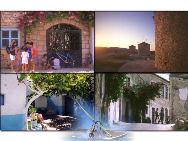 Arnavut kaldırımları, tarihi taş evleri ve rengarenk sokakları ile cennet kasaba Alaçatı - seyirdefterim.com/alacati.aspx