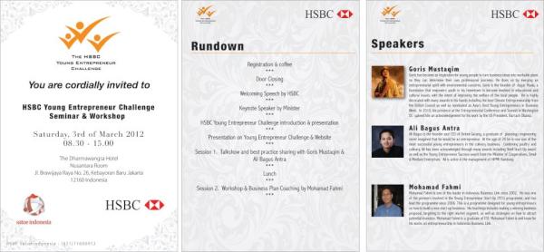 BengongManyun's tweet photo. “@HSBCYEC: Ini nih pembicaranya @GorisMustaqim, @alibagusantra, Indonesia Business Link http://t.co/ti4g0WfV”