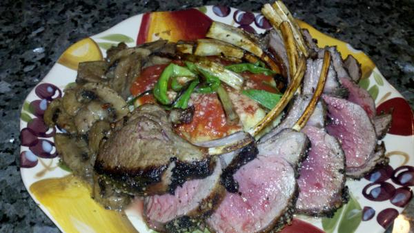 ZarrasPgh's tweet photo. Zarra's Rack of Lamb! Delicious! http://t.co/mkkZblO1