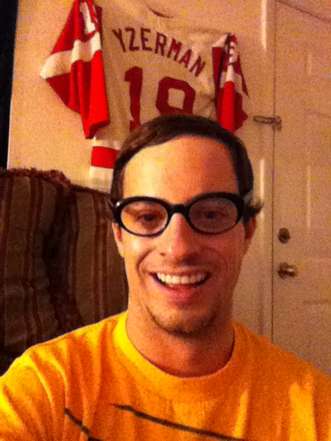 Hello I am Colonel Sanders in the making #filmschool