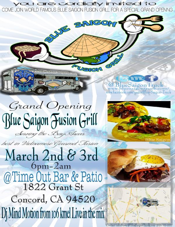 Boo_the_BEAST's tweet photo. GRAND OPENING #bluesaigontruck #bluesaigontruck #bluesaigontruck #bluesaigontruck #bluesaigontruck #bluesaigontruck http://t.co/OherrdU