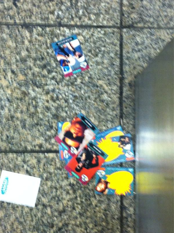 Someone lost their 'yo MTV raps' cards... L train Lorimer Stop