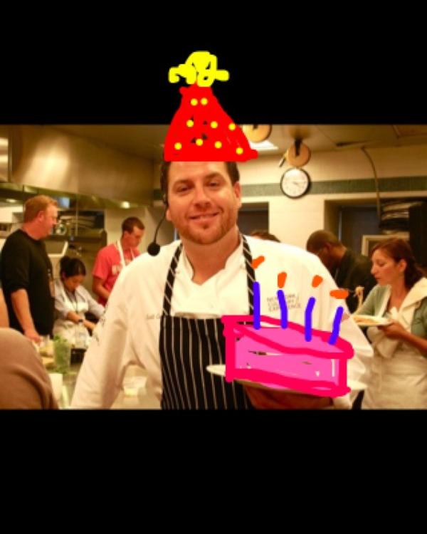 ChoppedFans's tweet photo. @conantnyc Hope your birthday's al dente! AKA just right! http://t.co/DqTdszBj