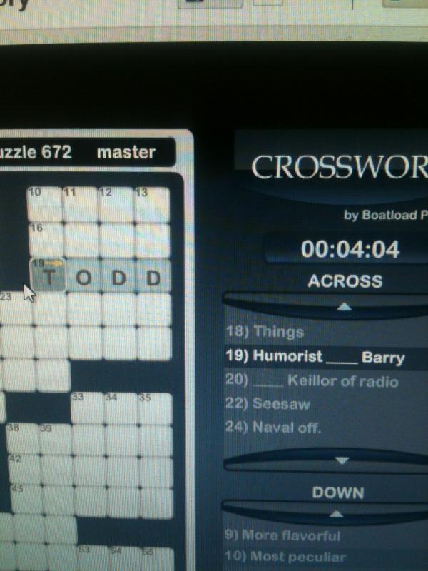 ryantant's tweet photo. @toddbarry never thought you were famous until I saw this.  Congrats sir. http://t.co/HzDEpkWQ