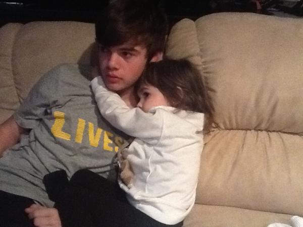 KnightReader4's tweet image. Now THIS is how you know you're loved!