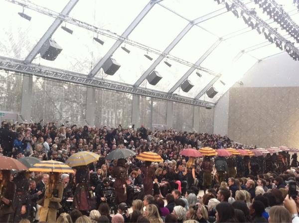 Rained on at burberry!!!