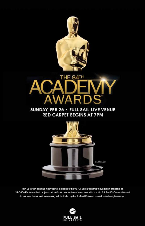 FullSail's tweet photo. If you liked the #FSGrammy Celebration then you won't want to miss the #FSOscars Celebration this Sunday... http://t.co/zpP2pE46