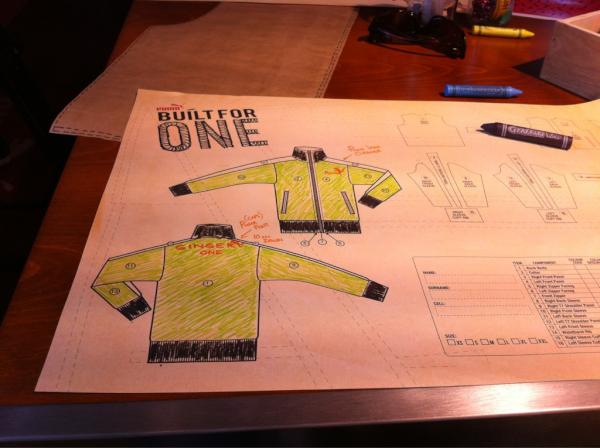 siasduplessis's tweet image. Starting to take shape...feeling the green and black vibe @PUMA #BuiltForOne