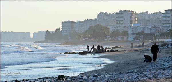 Mersin' de çok sıcak bir akşamüstü..