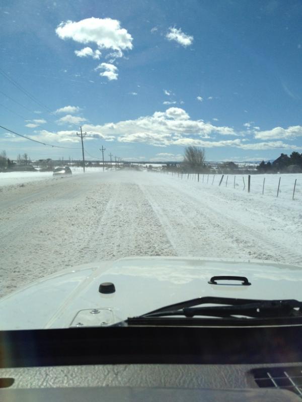 BocoRanger's tweet image. Extremely gusty winds are creating hazardous driving conditions.  This is 95th so. of Lookout.  Drive safe!