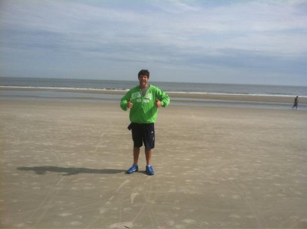coachzac's tweet image. Beach in February? Don't mind if I do... #febbreak