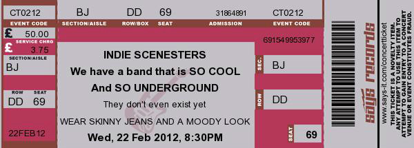 ThePoke's tweet photo. Indie #gigfromhell http://t.co/zuT6lCdX (via @death_stairs)